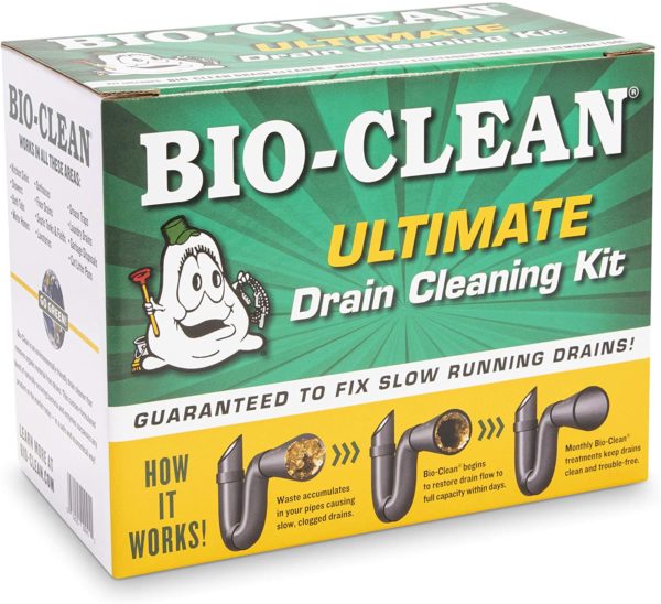 Bio-Clean Ultimate Drain Cleaning Kit